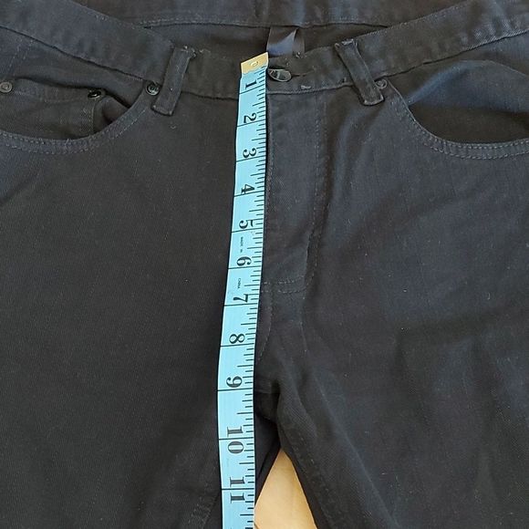 🌟New Price 2/$32🌟 NOBODY black jean sz. 32W 34L - Picture 3 of 6
